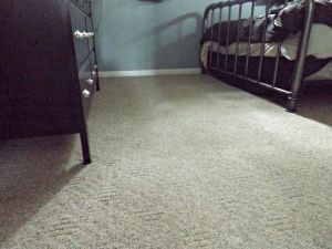DIY Carpet Cleaning | Dresser Side After