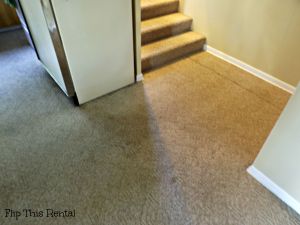 DIY Carpet Cleaning | From Drab to Shag {A Tale of the Dirtiest of Carpets} | Flip This Rental