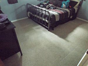 DIY Carpet Cleaning | Bedroom Before