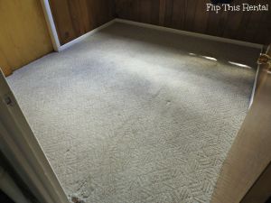 DIY Carpet Cleaning | From Drab to Shag {A Tale of the Dirtiest of Carpets} | Flip This Rental